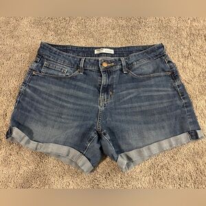Signature by Levi Strauss Dark Blue Jean Shorts